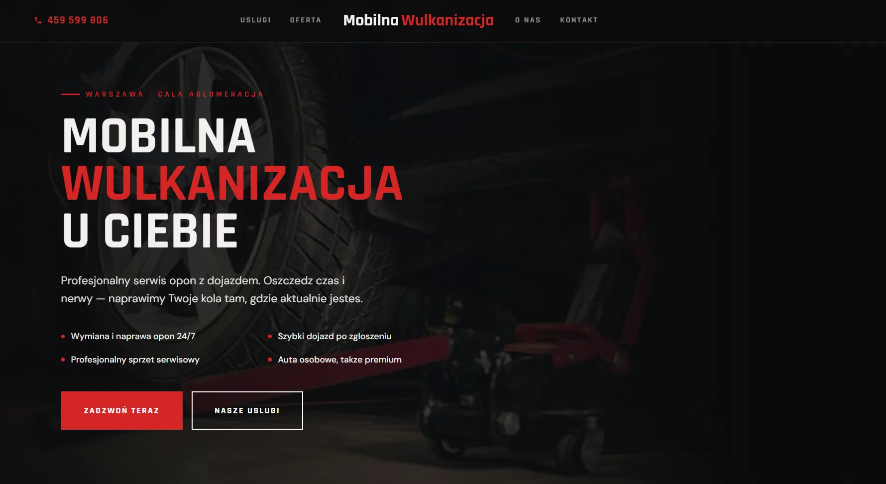 Mobilna wulkanizacja Warszawa 24
